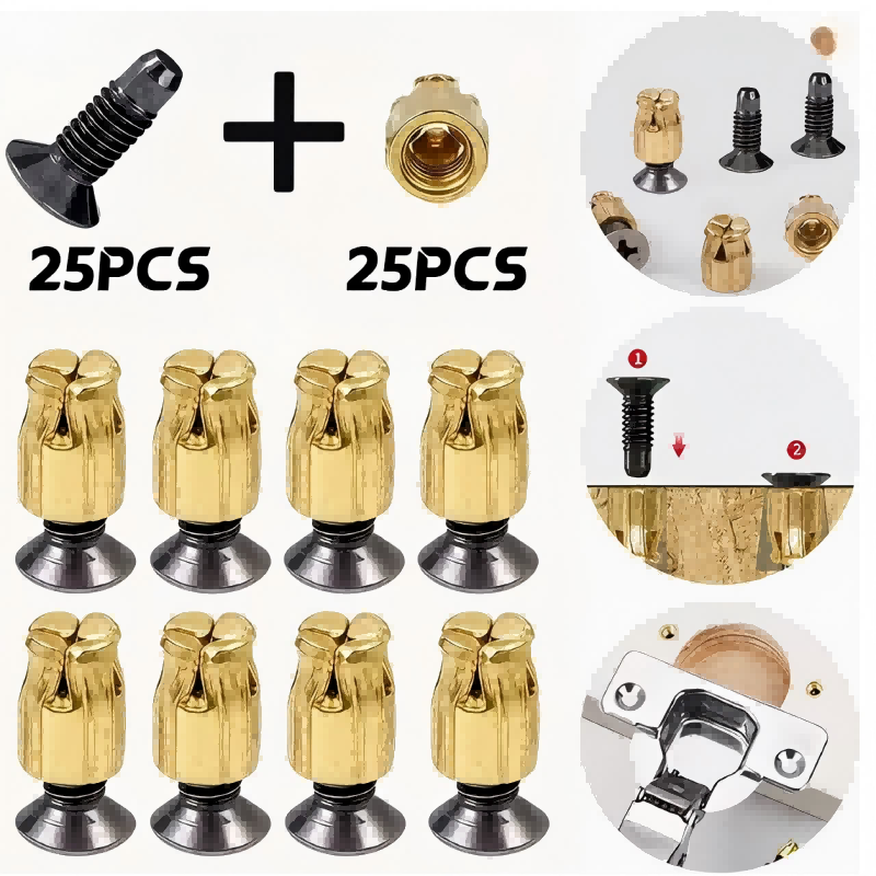 Restoration Hardware Furniture Outdoor - 25pcs Reusable Hinge Expansion Inserts for