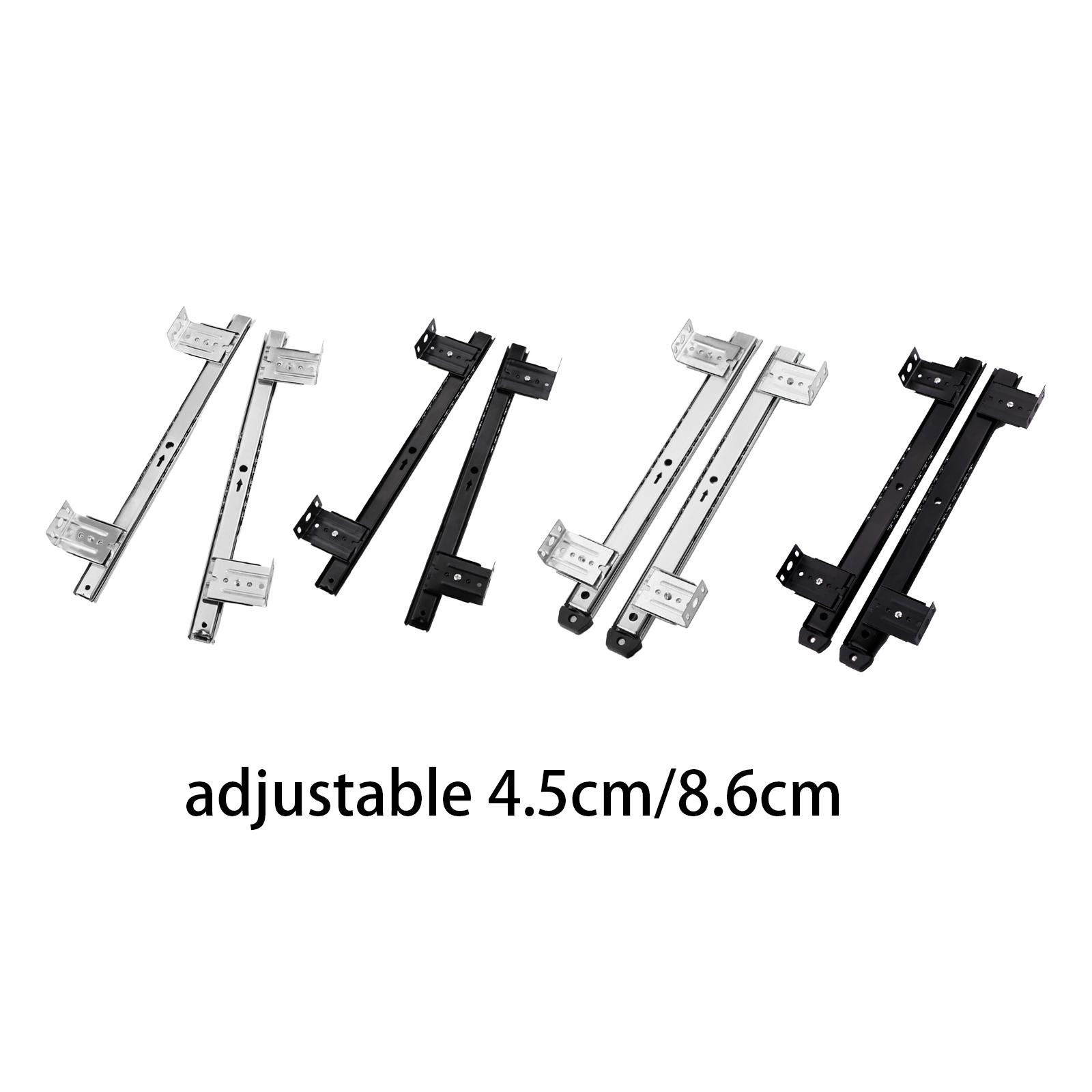 Furniture Rails Hardware - Keyboard Tray Slides Metal Cabinet Furniture