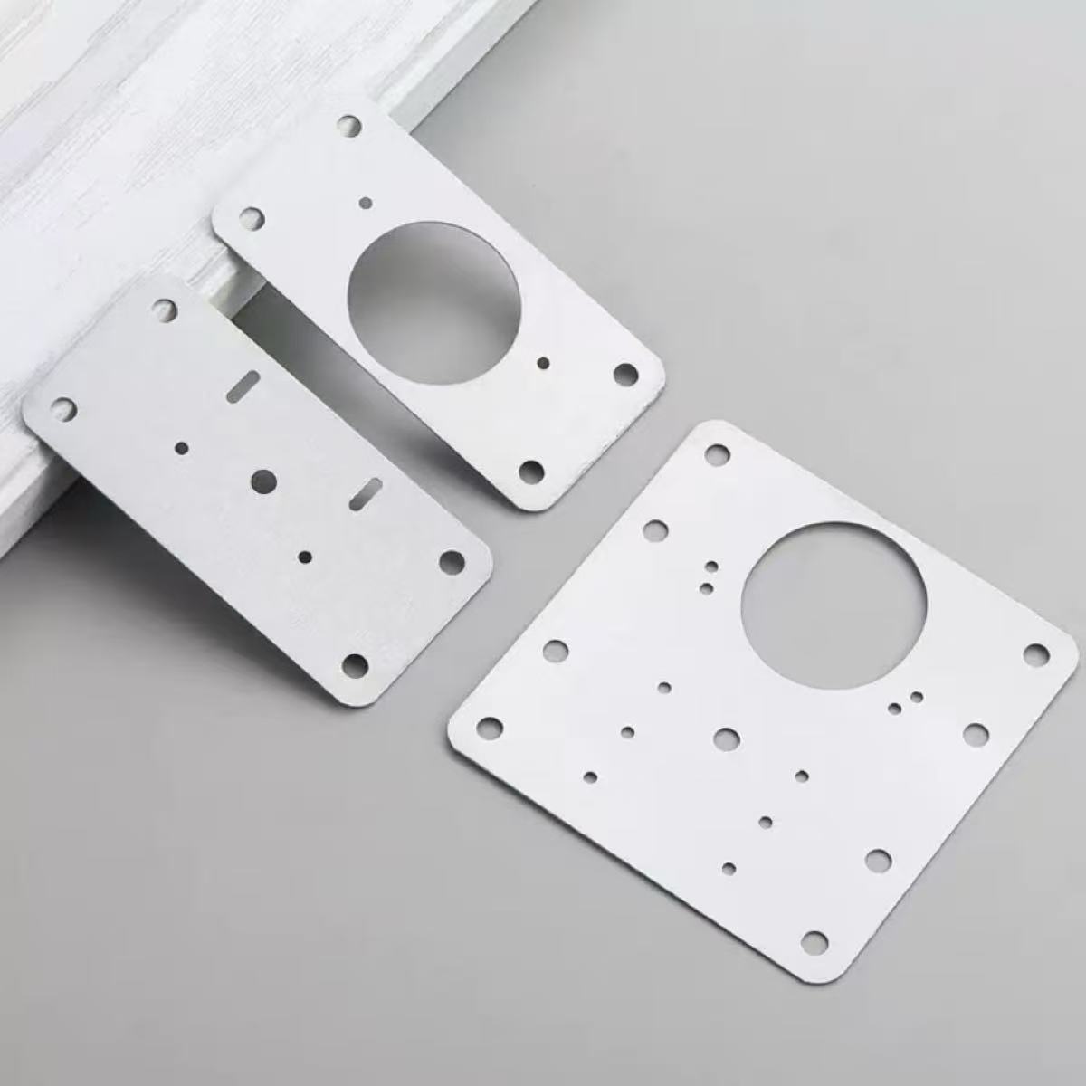 Furniture Hardware Fixing Screws - Hinge Repair Plate Kitchen Cabinet Door