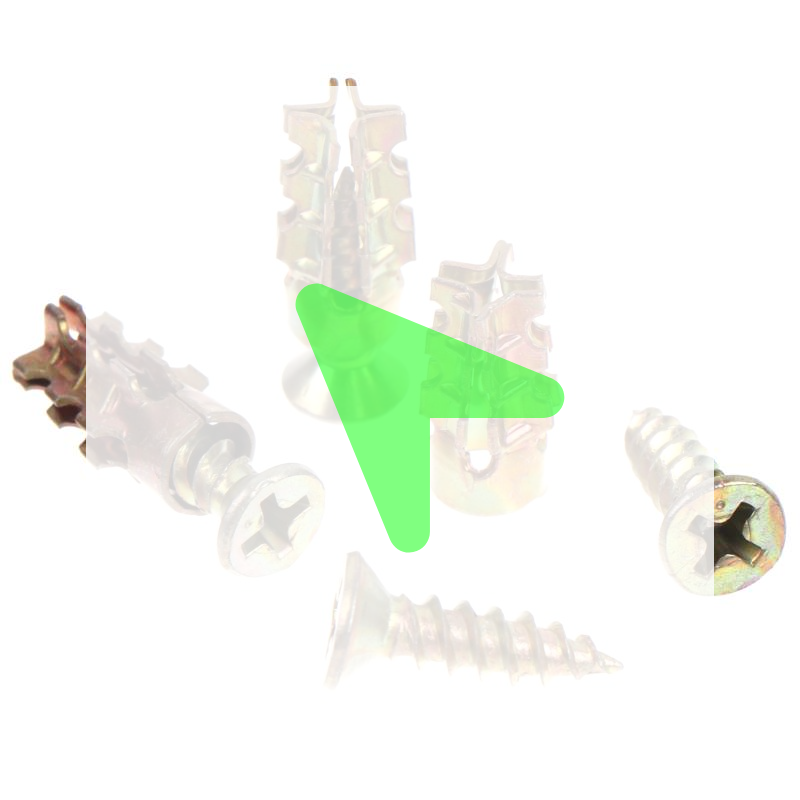 Furniture Hardware Fixing Screws - #30/50/100Pcs Short Expansion Screws for Cabinet