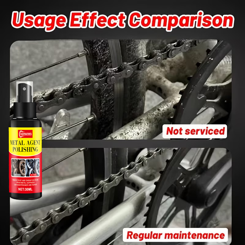 Rust Removal Spray Metal Polis - Furniture Hardware Cleaner ulasan dan harga