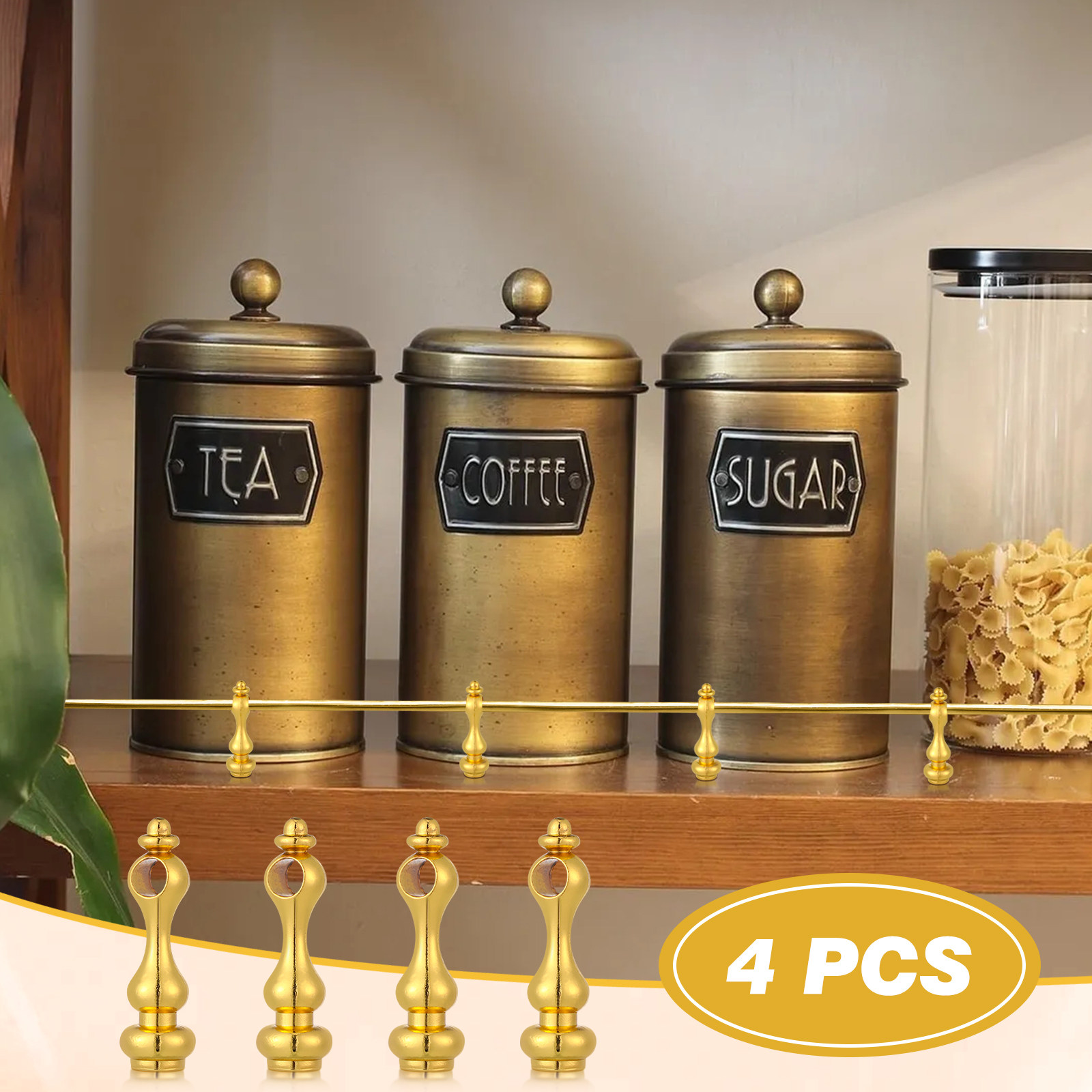4Pcs Sturdy Iron Spindle Conne - Furniture Rails Hardware ulasan dan harga