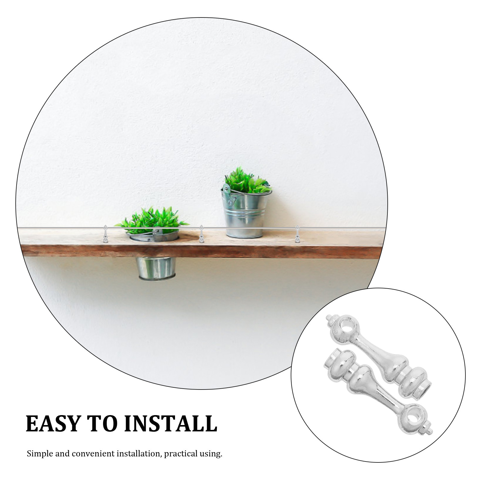 14Pcs Metal Post End Railing B - Furniture Rails Hardware ulasan dan harga