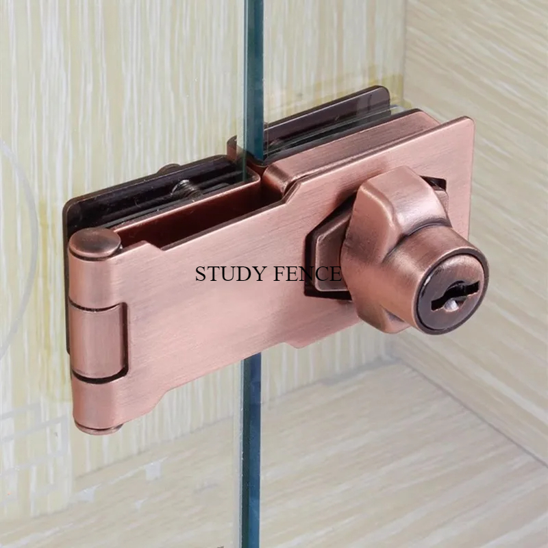 Non Punched Glass Door Lock St - Furniture Hardware Store ulasan dan harga