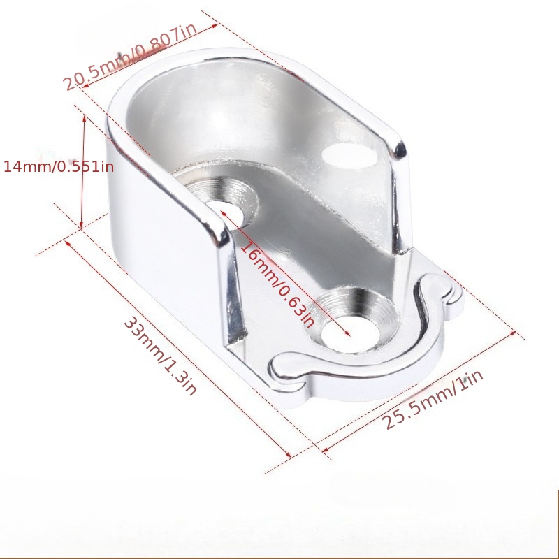 Heavy-Duty Metal U-Shaped Rod  - Furniture Rails Hardware ulasan dan harga