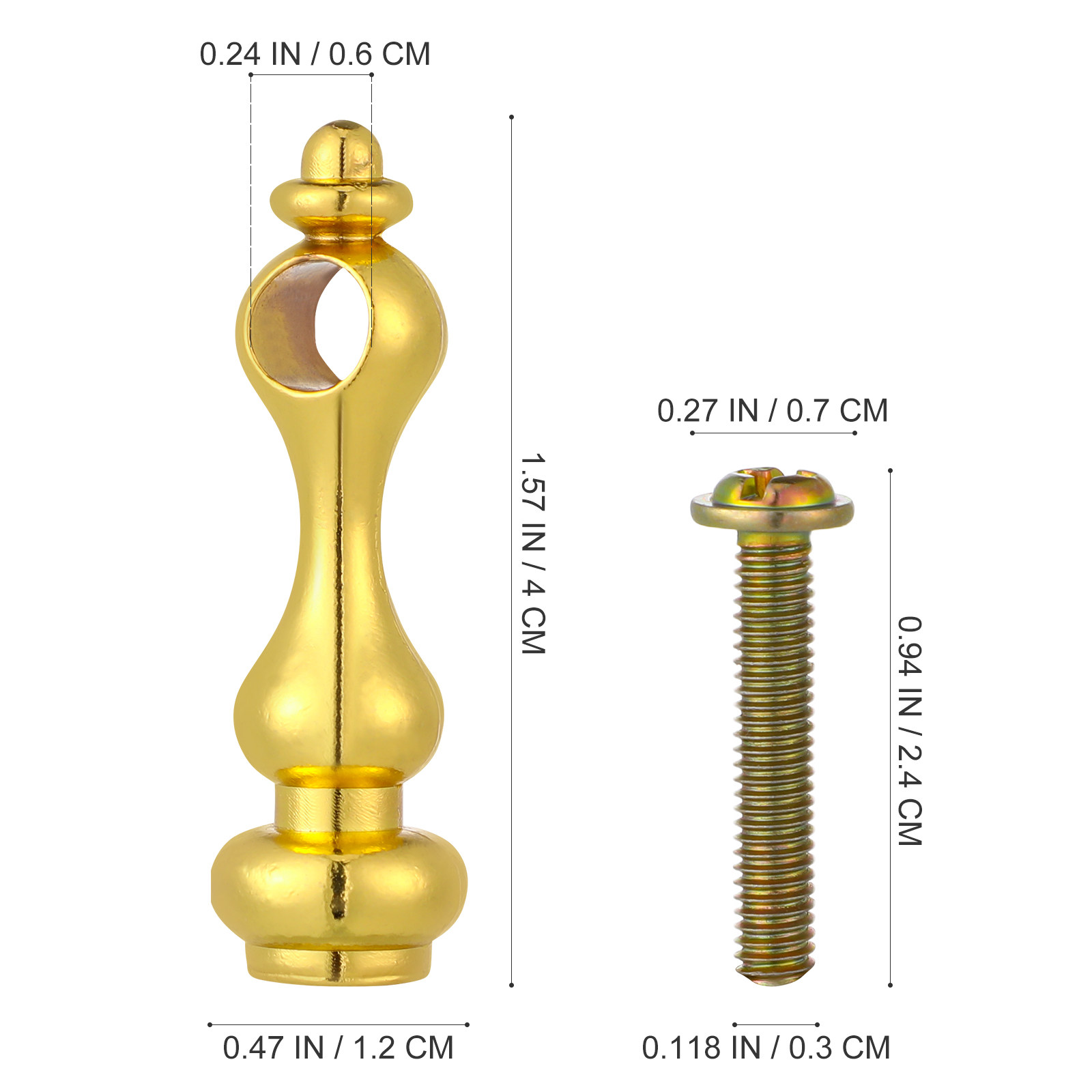 4Pcs Easy Install Metal Spindl - Furniture Rails Hardware ulasan dan harga
