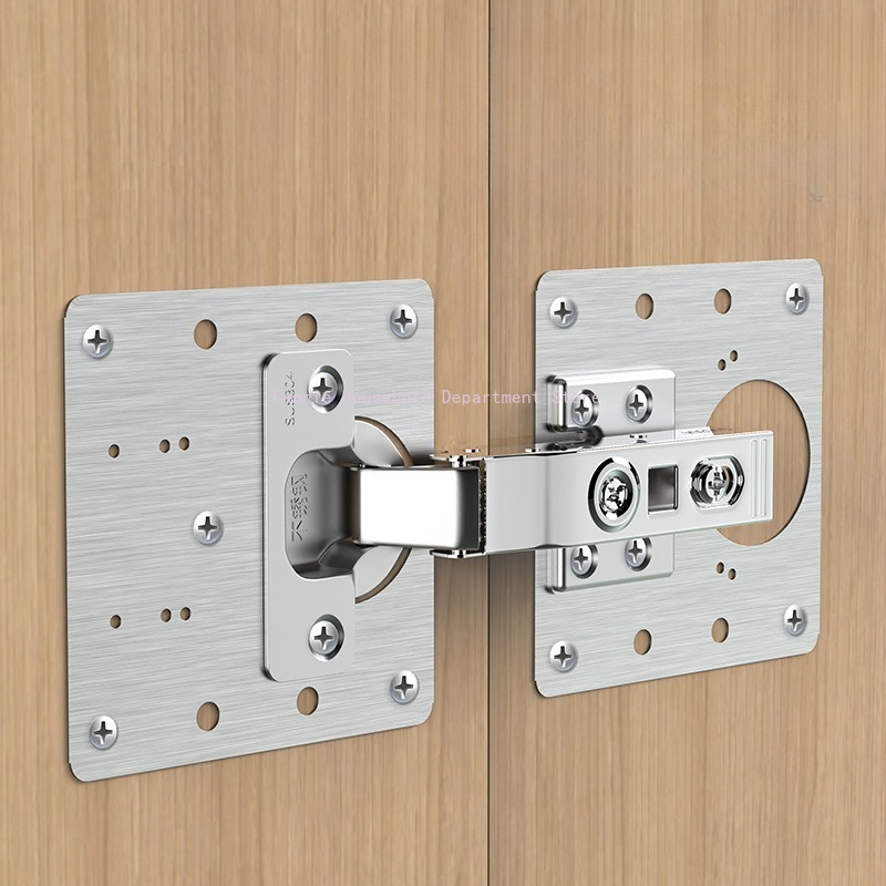 2/10Sets Hinge Repair Plate Ki - Furniture Hardware Fixing Screws ulasan dan harga