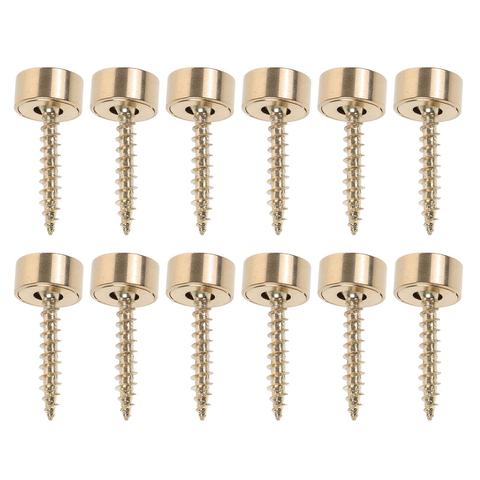 16Pcs Brass Decorative Screw C - Furniture Hardware Fixing Screws ulasan dan harga