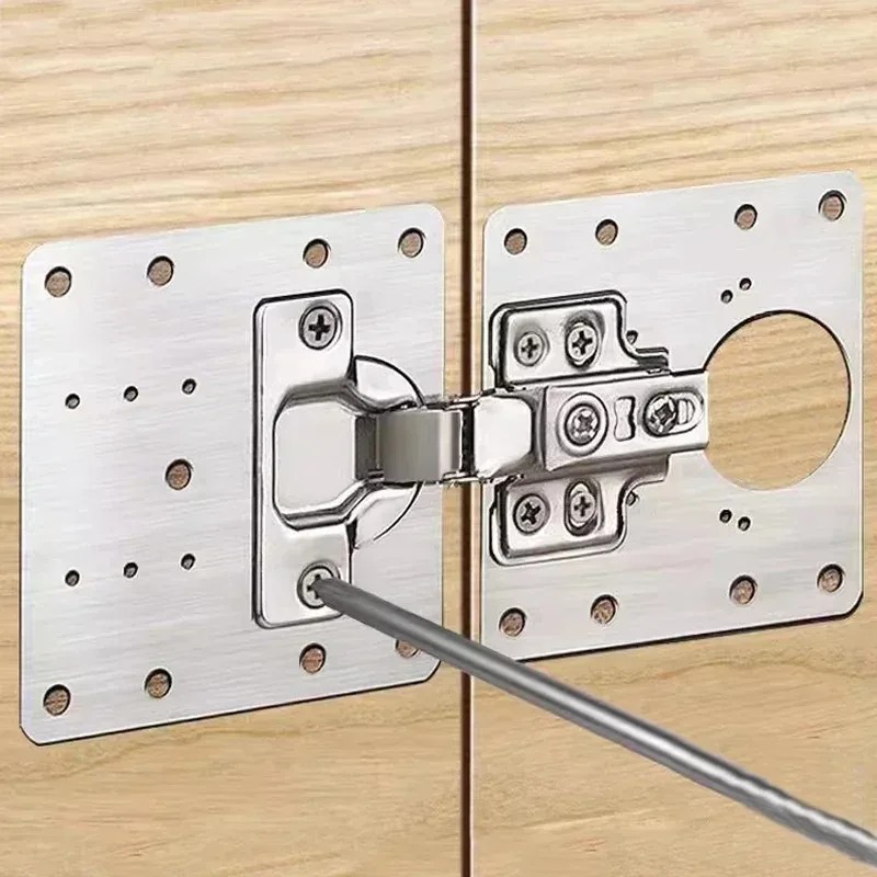 Square Cabinet Hinge Repair Pl - Furniture Hardware Fixing Screws ulasan dan harga