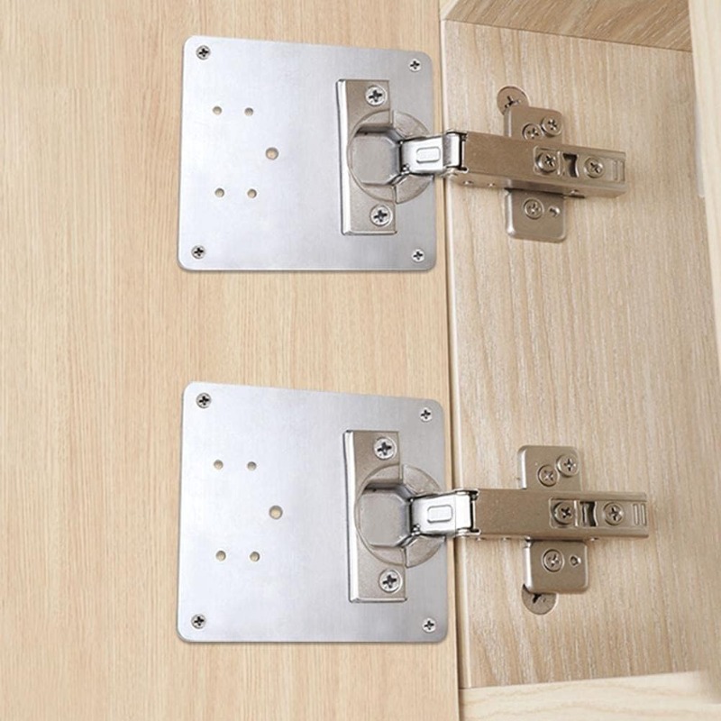Square Cabinet Hinge Repair Pl - Furniture Hardware Fixing Screws ulasan dan harga