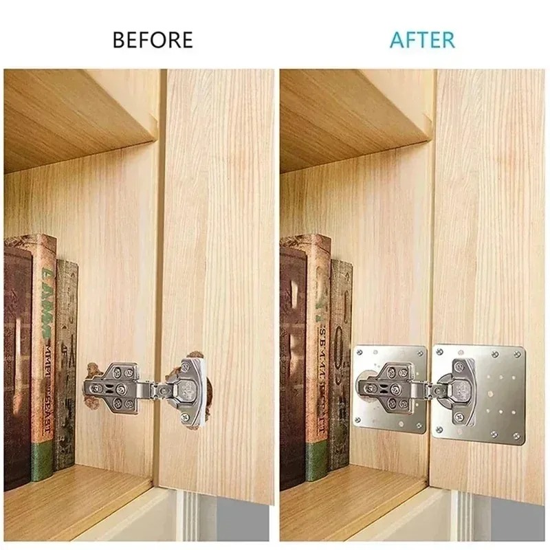 Square Cabinet Hinge Repair Pl - Furniture Hardware Fixing Screws ulasan dan harga