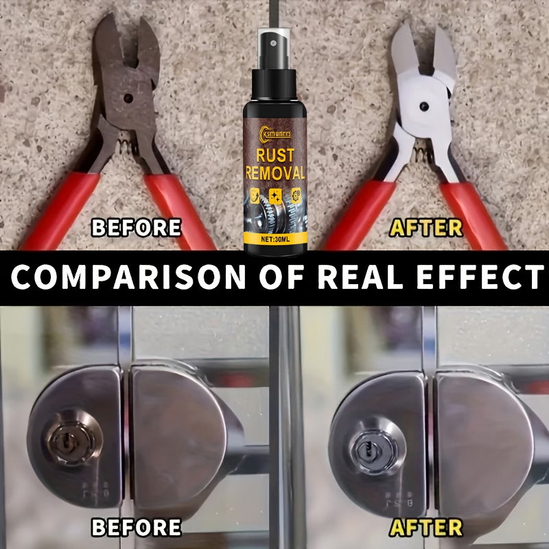 Rust Removal Spray Metal Polis - Furniture Hardware Cleaner ulasan dan harga