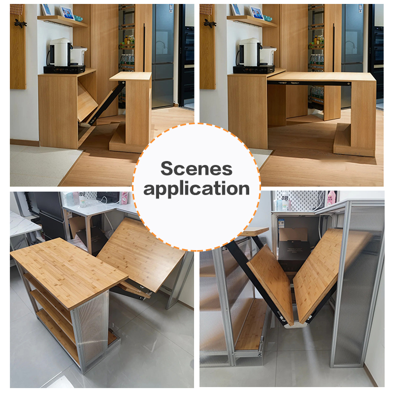 Upgraded Multi-Function Flip-D - Furniture Rails Hardware ulasan dan harga