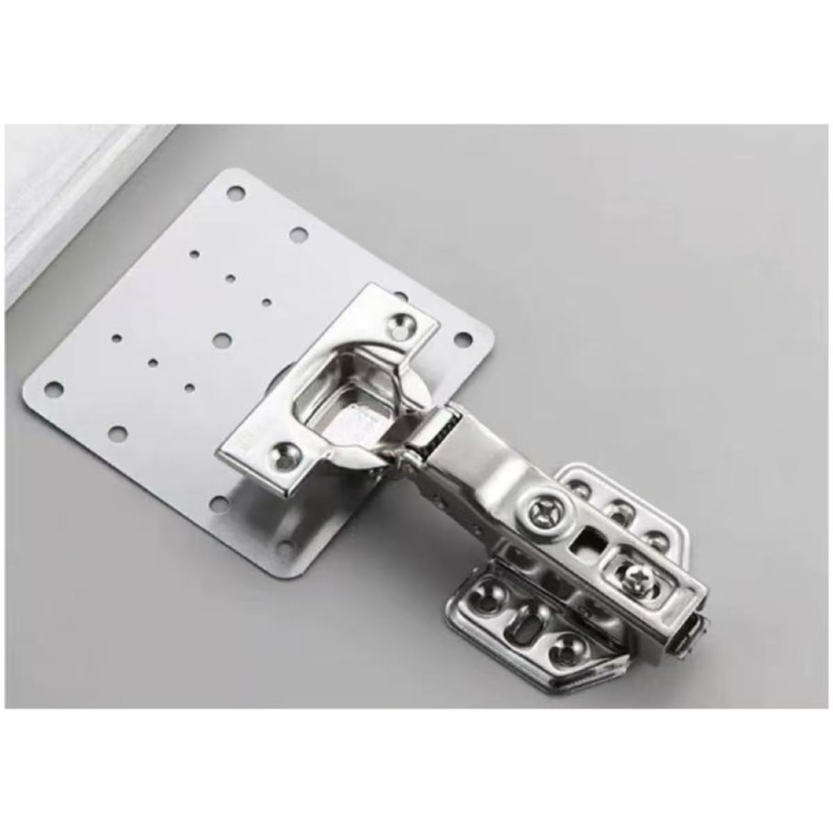 Hinge Repair Plate Kitchen Cab - Furniture Hardware Fixing Screws ulasan dan harga