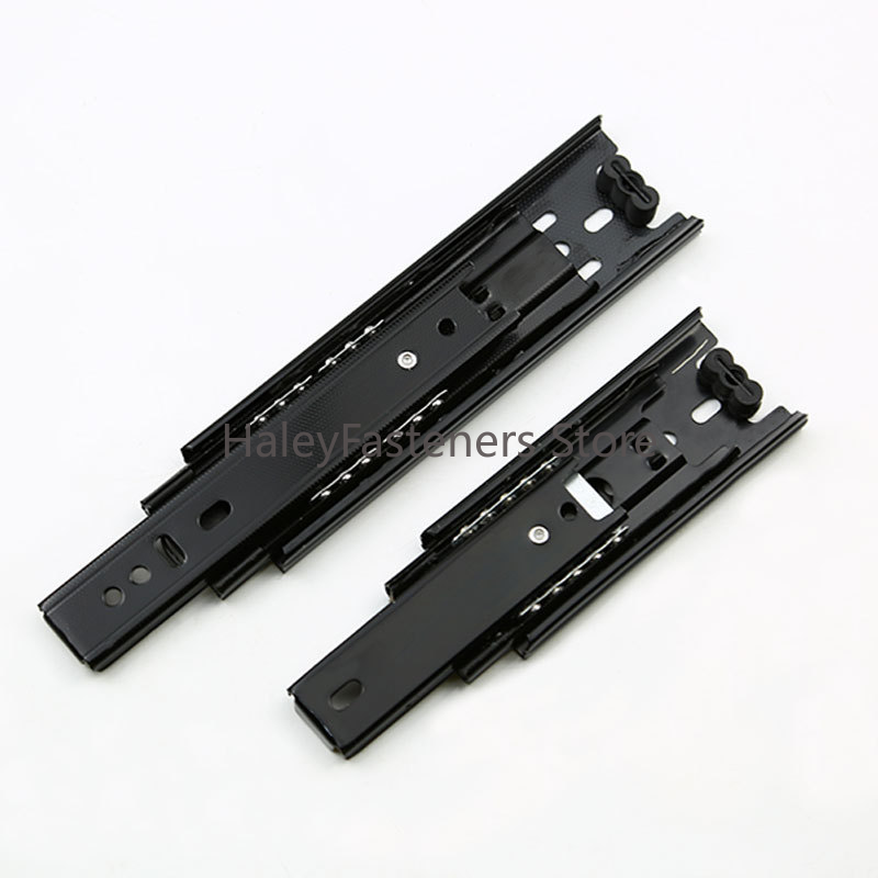 Mini Short Drawer Slides Full  - Furniture Rails Hardware ulasan dan harga