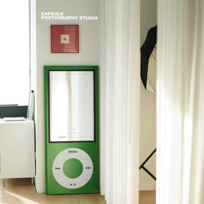 Retro Full-length Mirror Full- - Furniture For Hardware Shop ulasan dan harga