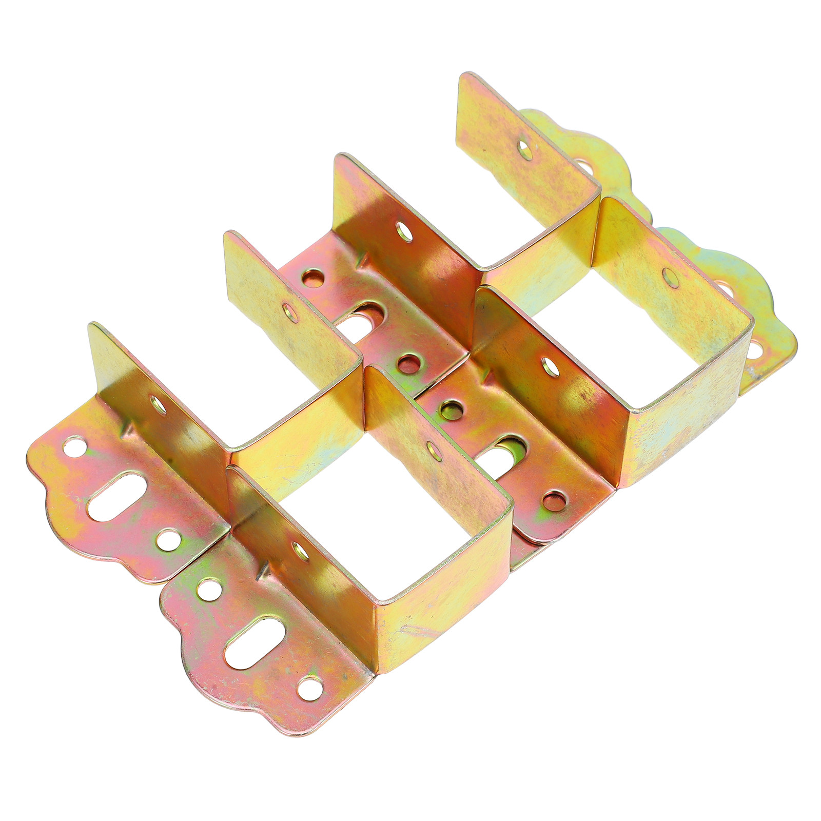4Pcs Bed Rail Brackets Thicken - Furniture Rails Hardware ulasan dan harga