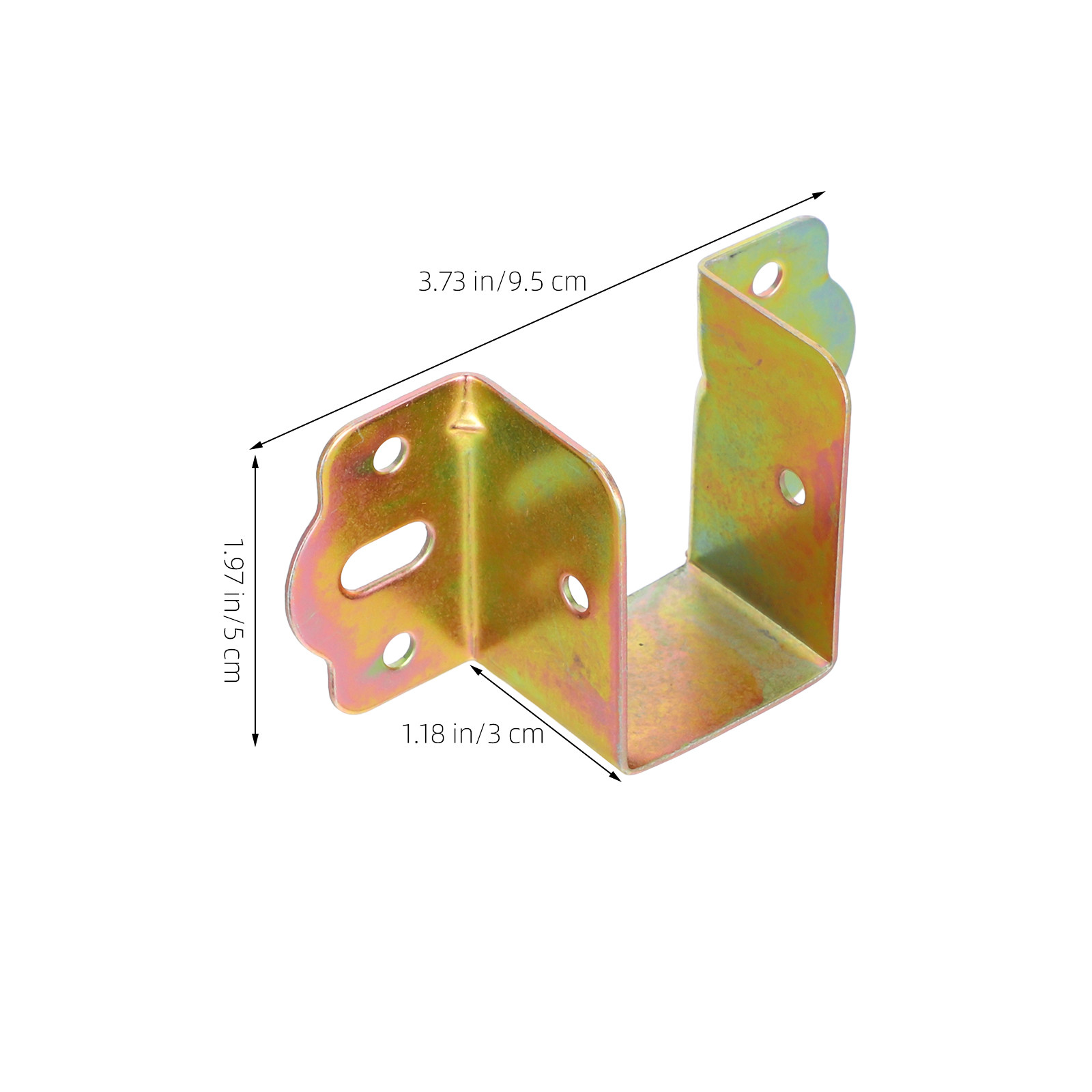 4Pcs Bed Rail Brackets Thicken - Furniture Rails Hardware ulasan dan harga