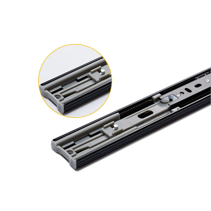 2Pcs Metal Buffer Drawer Slide - Furniture Rails Hardware ulasan dan harga