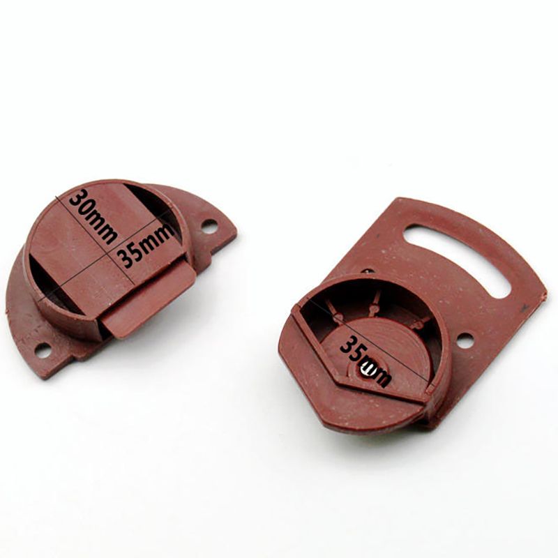 1 Set Plastic Wheels Vintage W - Furniture Rails Hardware ulasan dan harga