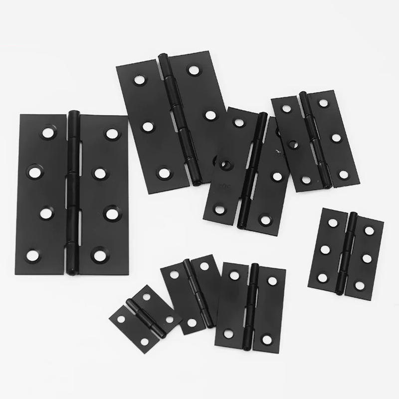 WV Black Door Hinges Stainless - Furniture Hardware Fixing Screws ulasan dan harga